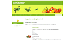 Desktop Screenshot of gruene-grille.at